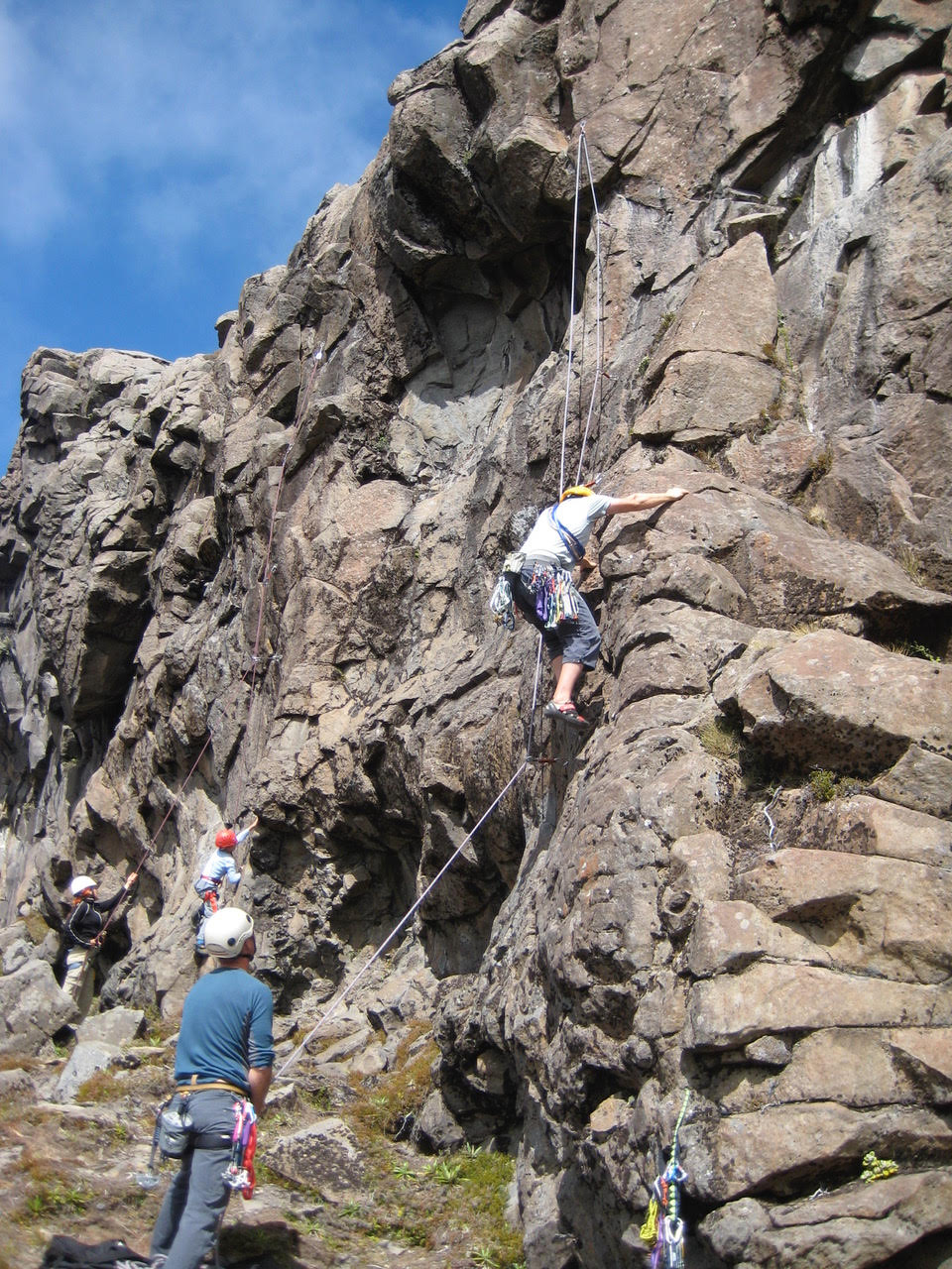 Rock Climbing Whakapapa Gorge